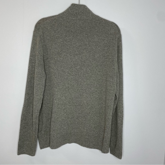 J.Crew Rugged Merino Wool Half-Zip Sweater - Picture 4 of 6